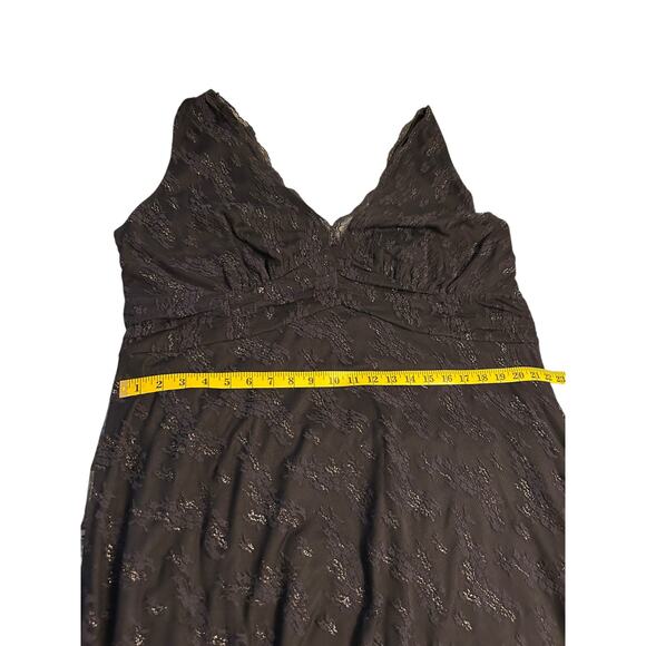 Jonathan Martin Women Studios Black Lace Dress - Size 22 - Picture 7 of 8